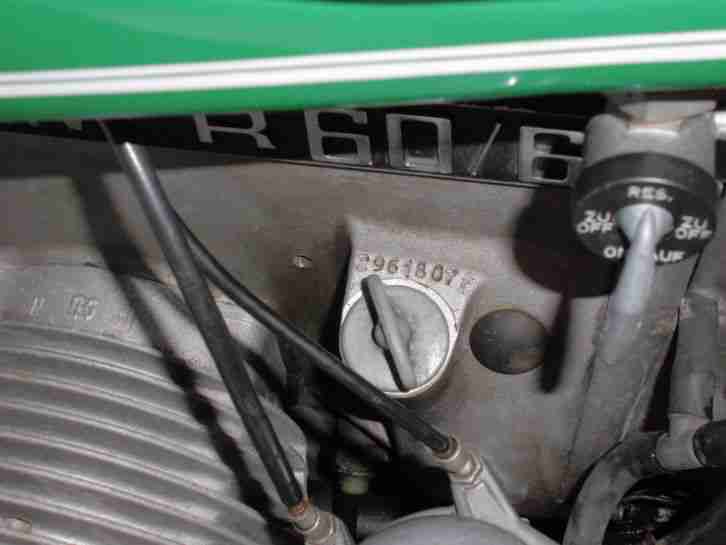 orig Motorrad Krad BMW R 60/6 Polizei Oldtimer H-Kennzeichen TÜV neu Einzelstück