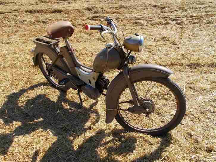 orig. Simson Sr2 ESSI Bj.1959 beige DDR Moped fahrbereit IFA altes Modell!