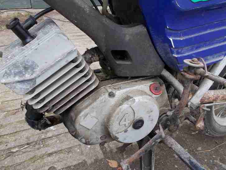 original Simson S53 Alpha 1.Hand 4-Gang 12V-Elektronik 6330km Original-Papiere!