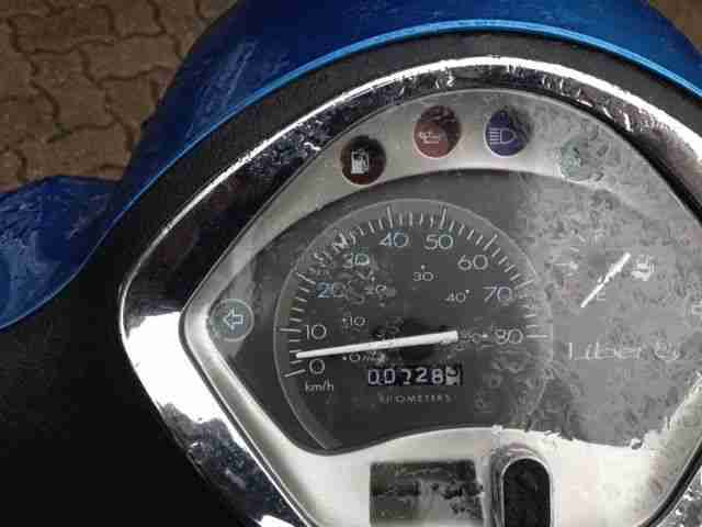 piaggio c49 Liberty Roller 228KM original Rentner Garage 2 tackt