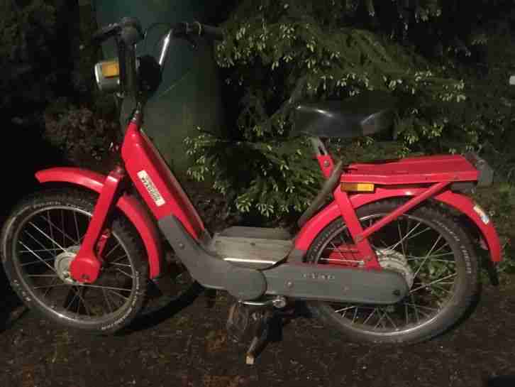 piaggio moped CIAO c.1970 diavolo rosso fatto in Italia 50ccm Automatic OLDTIMER