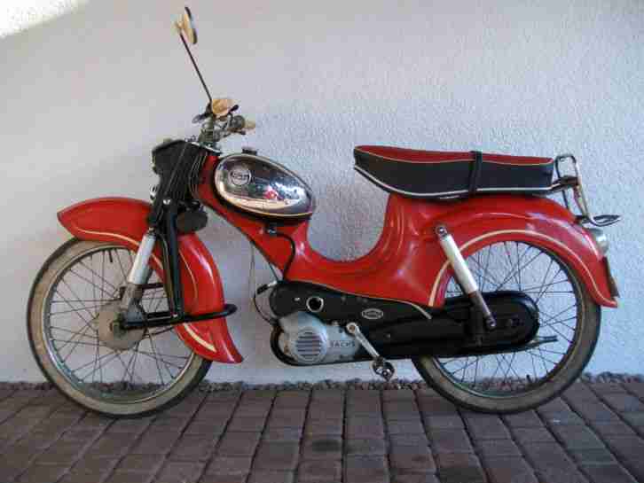 rote Miele K 52 2 G mit 6055 km von 1960 orig