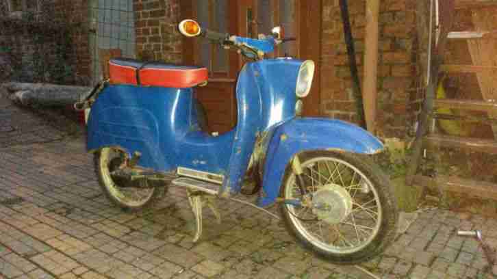 schwalbe simson 1970 mit orig. Papieren und Garantieheft, unverbastelt