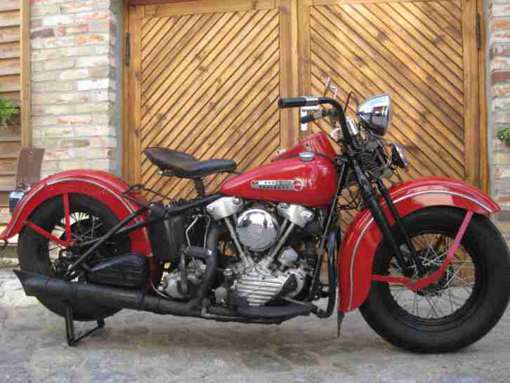 seltende Harley Davidson Knucklehead FL 1200