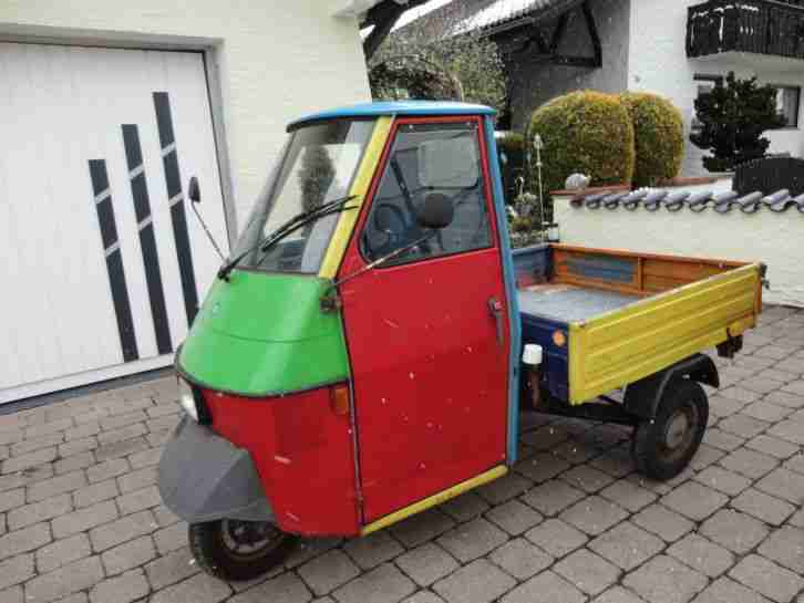 seltene Piaggio APE