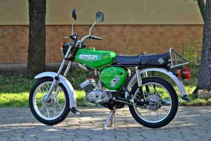 Simson S 51 B, sehr guter Zustand, 4 Gang! 12 Volt Zündung! Bj.1987 (Nr.113)