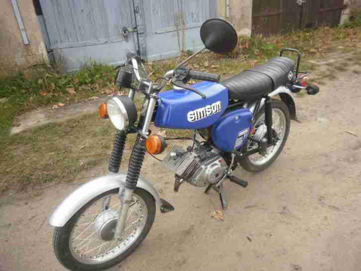 simson s50 B1 mit s51 4gang motor elektronik