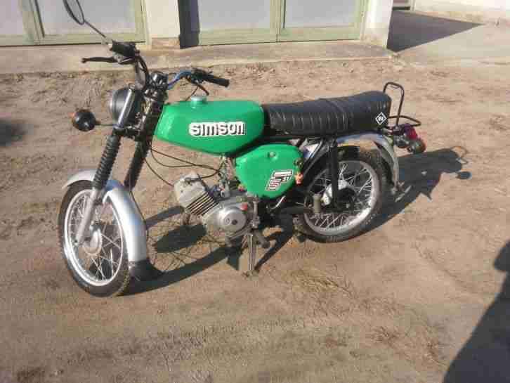 simson s50 B1 mit s51 4gang motor elektronik