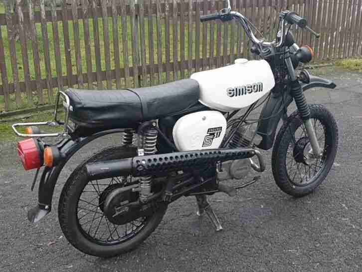 simson s51 Enduro 1987 4 Gang 12V fahrbereit Versams möglich