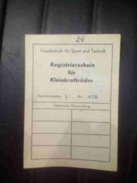 simson s51 enduro mit Originalen GST-Papieren DDR Bj 1986
