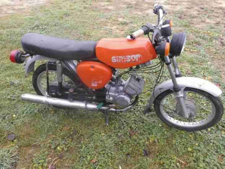 simson s51 moped DDR simson Suhl Bj 1983 oldtimer kult moped original farbe