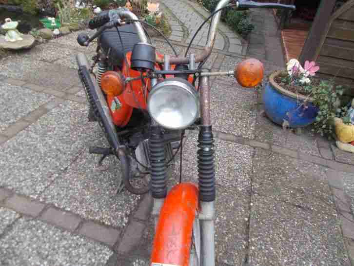 simson s70 keine s50 enduro mit verstärkten rahmen Bj.1984 schon oldtimer
