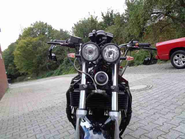 suzuki gsx 600 neuer motor erst 2800km nackt LSL Cobra koso rx1n schwarz met.