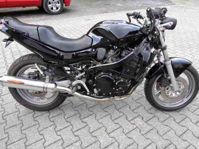 suzuki gsx 600 neuer motor erst 2800km nackt LSL Cobra koso rx1n schwarz met.