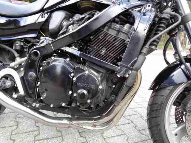suzuki gsx 600 neuer motor erst 2800km nackt LSL Cobra koso rx1n schwarz met.