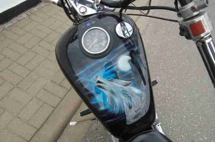 suzuki ls650savage bobber chopper umbau tüv neu