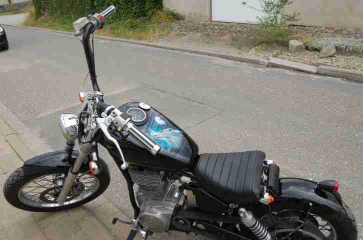 suzuki ls650savage bobber chopper umbau tüv neu