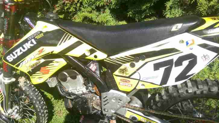 suzuki rmz 250 haan räder, hgs- anlage