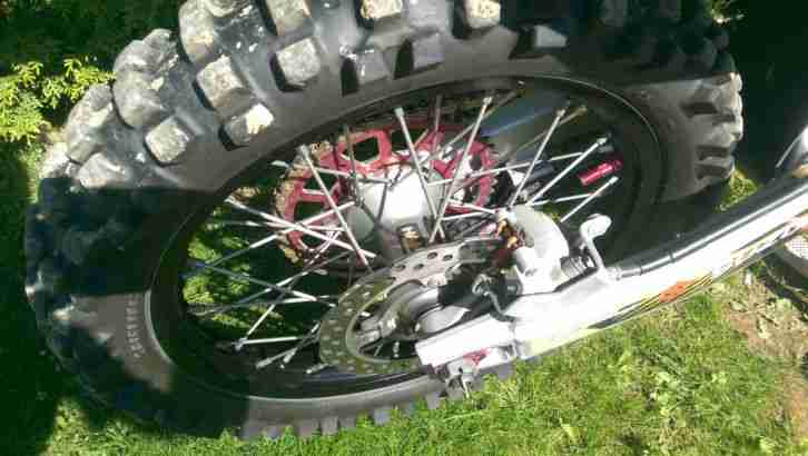 suzuki rmz 250 haan räder, hgs- anlage