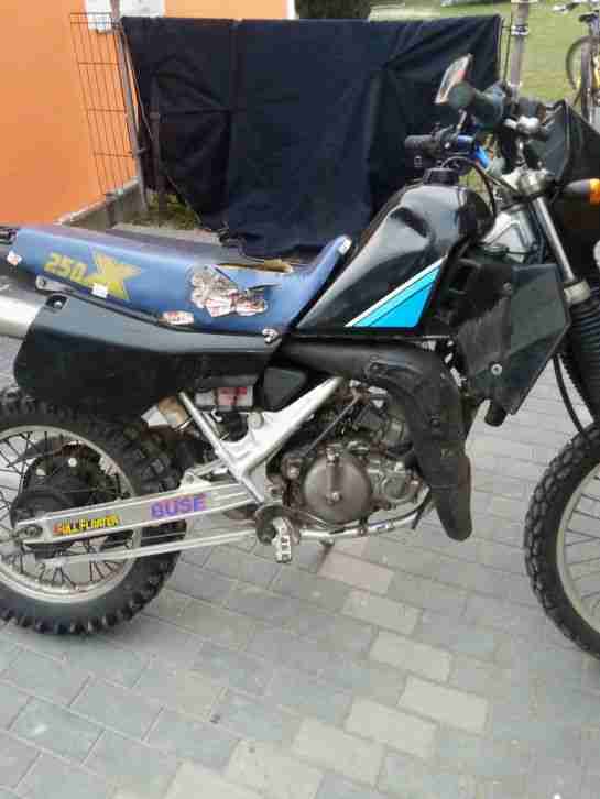 suzuki ts250 x enduro 2takt motor neu