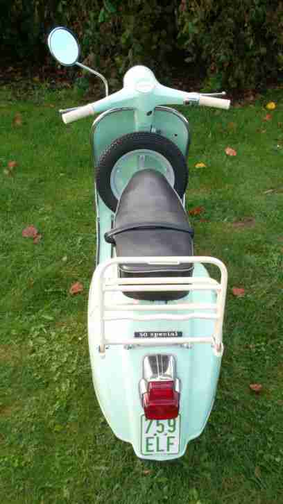 traumhafte Piaggio Vespa N 1980 Rundlampe - komplett dokumentierte Restauration