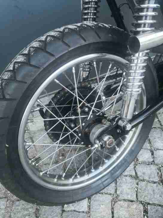 Triumph 3ta 350 Bobber Cafe racer 1958