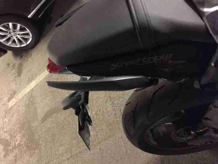 triumph, street triple r, 2013, 5500km