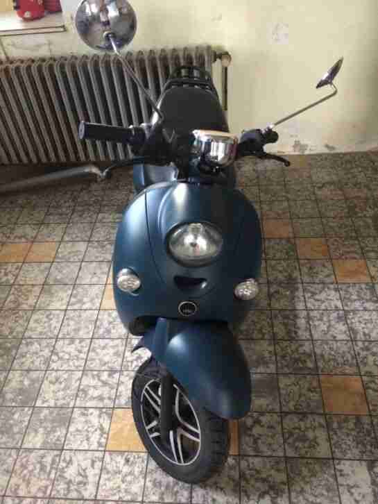unu Classic 3KW matte blue navy blau E-Roller Elektroroller Elektro Scooter