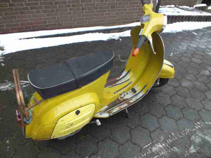 vespa 50 N - V5A2T - O-Lack - seltenes gelb - grün