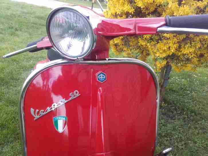 vespa 50N Bj.69 Top Zustand Neu Restauriert und versichert.