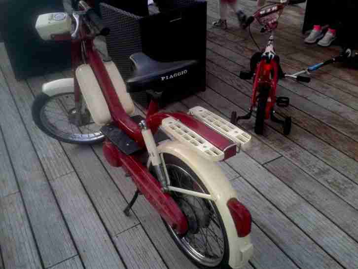 vespa,piaggio bravo mofa zum herrichten papiere dabei