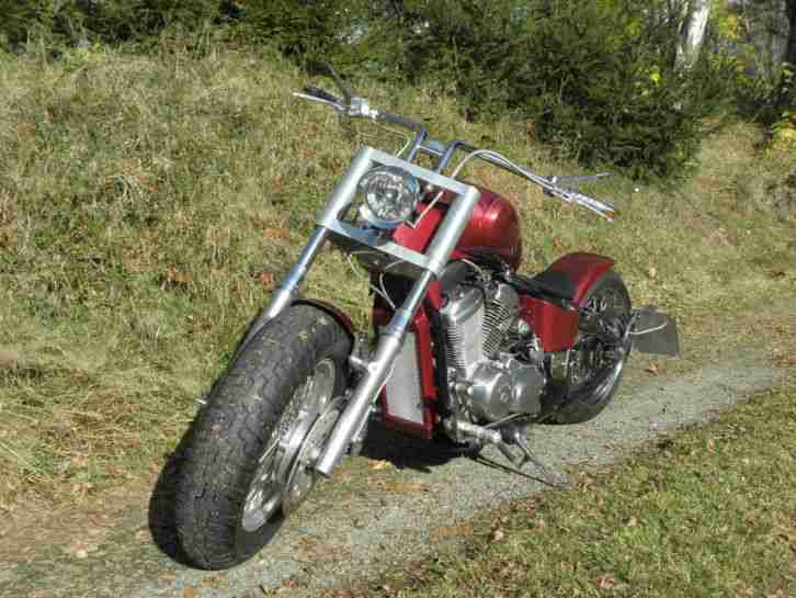 vt 600 chopper bobber custom unikat 200er Reifen etc. Einzelstück