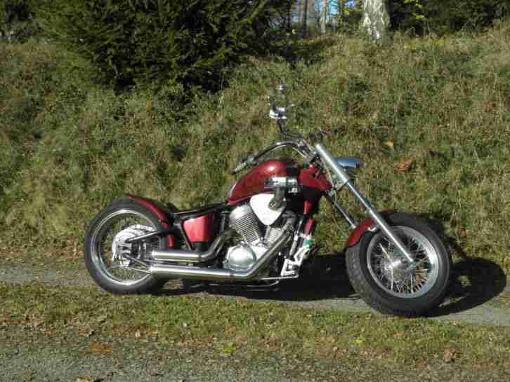 vt 600 chopper bobber custom unikat 200er Reifen etc. Einzelstück