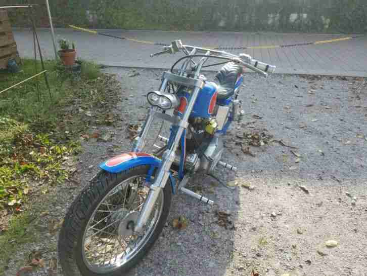 Winterprojekt : Harley Sportster XLCH 1973 / Kickstart only / Nicht fahrbereit