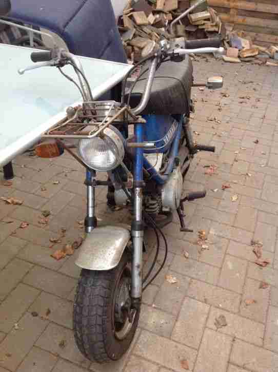 yamaha chappy lb 50 Blau Zum Restaurieren Oder Ausschlachten